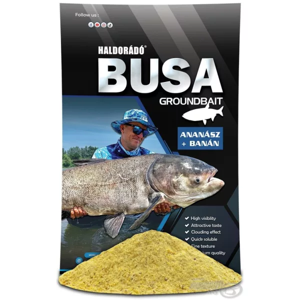 Haldorádó Busa Ananas-Banaan Lokvoer 1kg