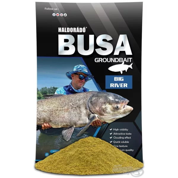 Haldorádó Zilverkarper Big River Grondvoer 1kg