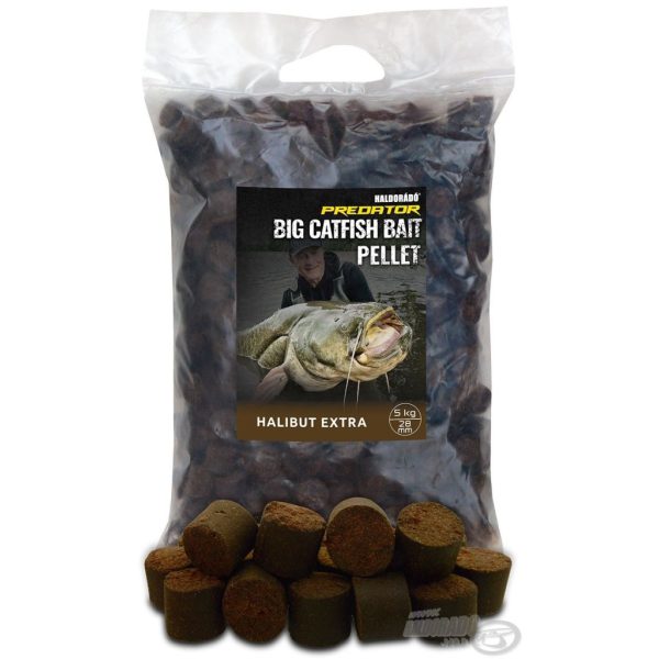 Haldorádó Catfish Bait Pellet 28mm Halibut Extra Meerval Pellet 5kg