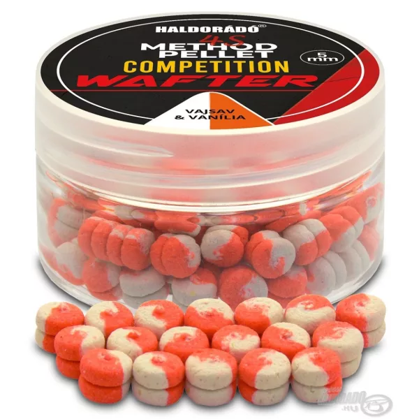 Haldorádó 4S Method Pellet Competition 5mm Boterzuur & Vanille Wafters 30gr