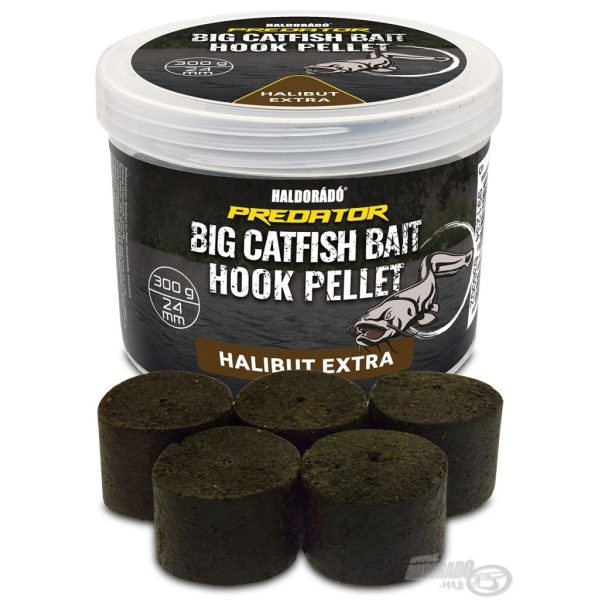 Haldorádó Catfish Bait Hook Pellet 24mm Halibut Extra Geboorde Haakpellet 300gr