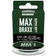 Haldorádó Max Braxx Super Soft Hook Line 0,12mm 10m Gevlochten Onderlijn