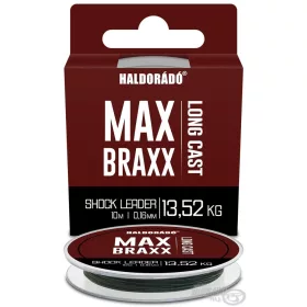   Haldorádó Max Braxx Long Cast Shock Leader 0,16mm 10m Gevlochten Onderlijn