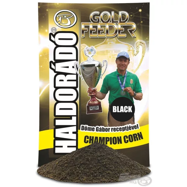 Haldorádó Gold Feeder Champion Corn Black Lokvoer 1kg