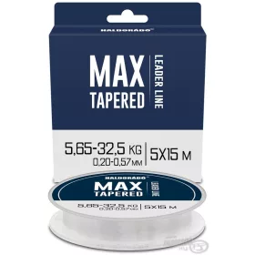  Haldorádó Max Tapered Leader 0,20-0,57mm 5x15m Monofil Werpleider