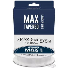   Haldorádó Max Tapered Leader 0,26-0,57mm 5x15m Monofil Werpleider