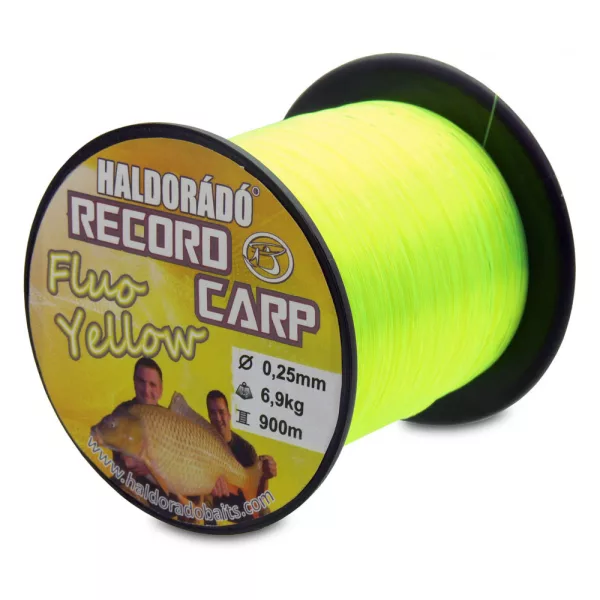 Haldorádó Record Carp Fluo Yellow 0,22mm 900m Monofilament Hoofdlijn