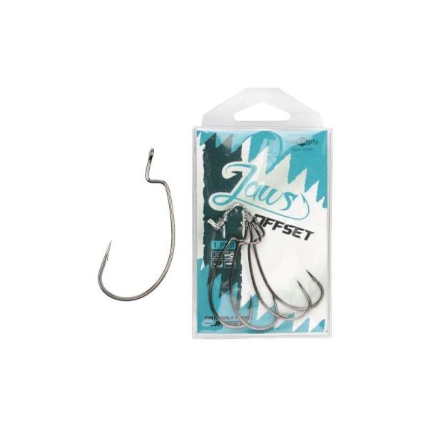 Mikado Jaws Offset 4/0 Oog Baard Offset Haak 10st