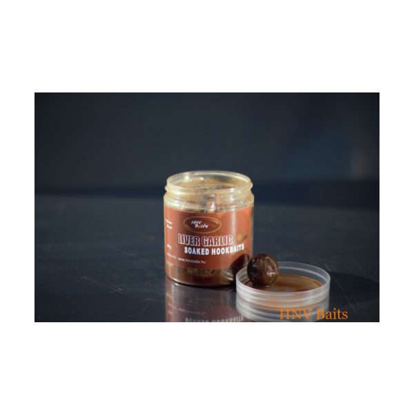 HNV Baits Lever Knoflook 24mm Voorgeweekt Haakaas 220gr