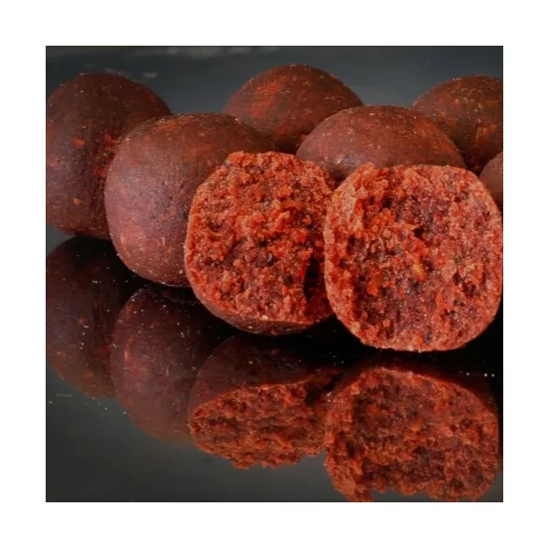 HNV Baits Strawberry Shake Soluble Big Balls Hookbaits 30mm Oplosbaar Haakaas 165gr