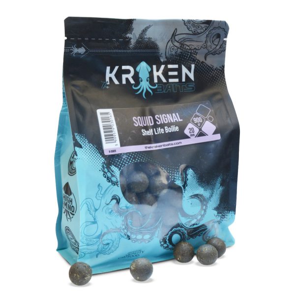 The Kraken Baits Squid Signal Shelf Life 12mm Tintahal Bojli 900gr