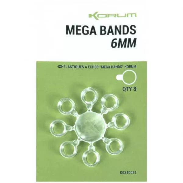 Korum Mega Bands 6mm Pelletband
