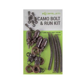 Korum Camo Bolt & Run Kit Anti-klit