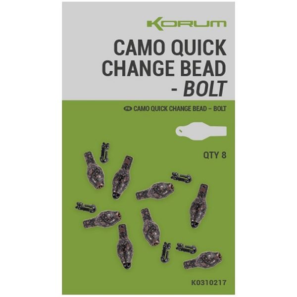 Korum Camo Quick Change Bead Bolt Snelsluitkraal