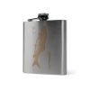 Korum Classic Hip Flask Barbel Roestvrij Staal Heupfles 2dl