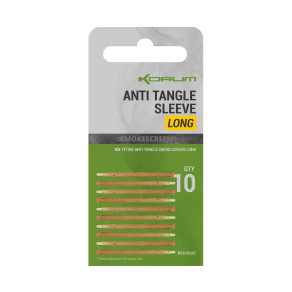Korum Smokescreen Anti Tangle Sleeves Long Anti-Klit Huls 10st