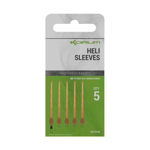 Korum Smokescreen Heli Sleeves 5st