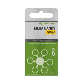 Korum Smokescreen Mega Bands 10mm Pelletbandjes 6 stuks