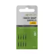 Korum Smokescreen Quick Snap Swivels Large Wartels 8 stuks