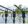Korum KRI 3+1-Delige Elektronische Beetmelder Set met 3 Swingers