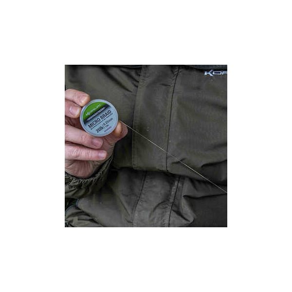 Korum Smokescreen Micro Braid 20lb Voorslaglijn