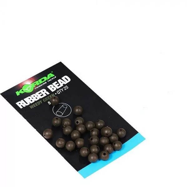Korda 5mm Bead Green - rubberkraal