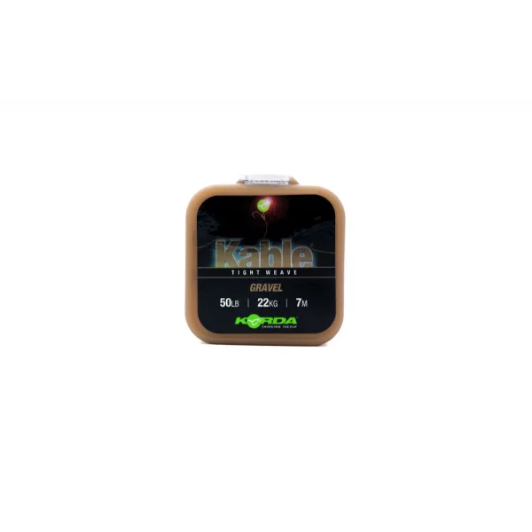 Korda Kable Tight Weave Gravel 7m 22kg Leaderlijn