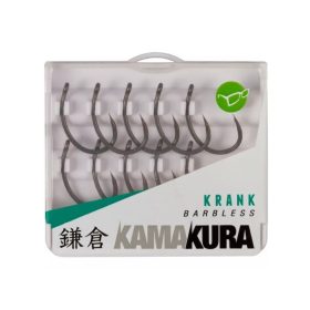 Korda Kamakura Krank 8 Oog, Weerhaakloze Haak 10 stuks