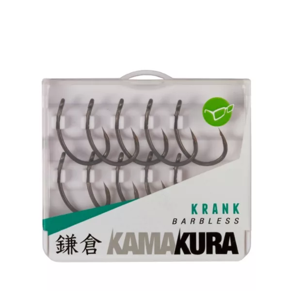 Korda Kamakura Krank 4 Oog, Weerhaakloze Haak 10 stuks