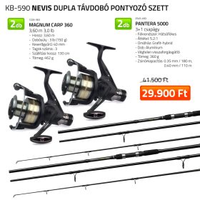 Nevis Dubbele Verrewerp Karper Set