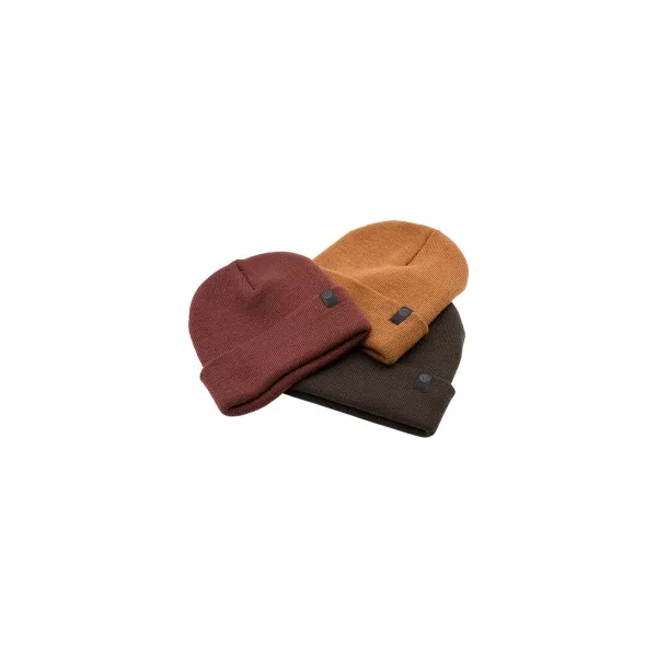 Korda LE Klassic Beanie Rust Bruine Gebreide Muts