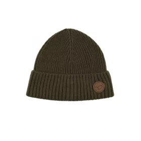Korda Trawler Beanie Donker Olijf Gebreide Muts