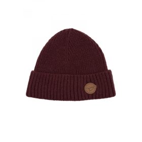 Korda Trawler Beanie Bordeaux Gebreide Muts