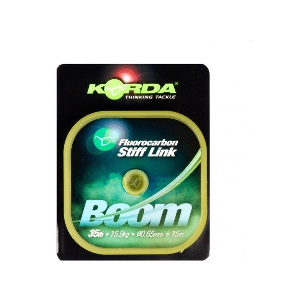 Korda Boom 0.65mm (15m) - krimpbare fluorocarbon boilie voorslaglijn