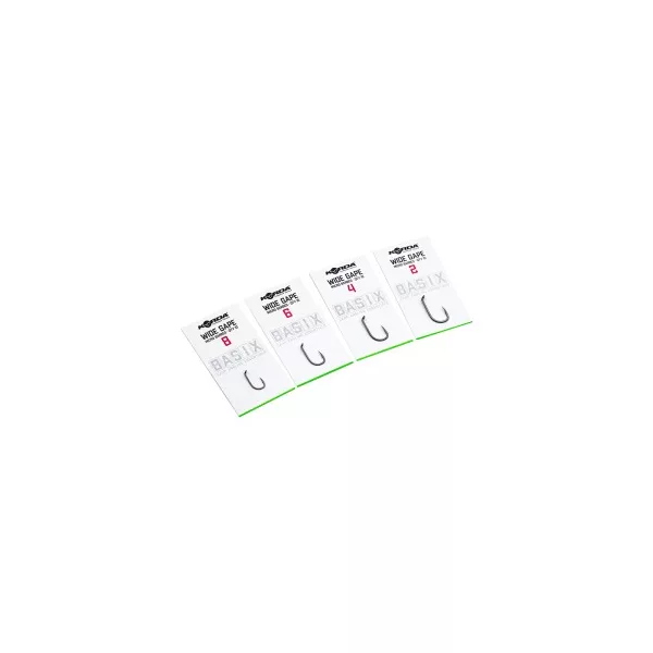 Korda - Basix Wide Gape 6 karperhaak