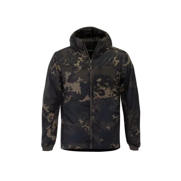 Korda Insulated Hooded Jacket Dark Kamo Téli Kabát S