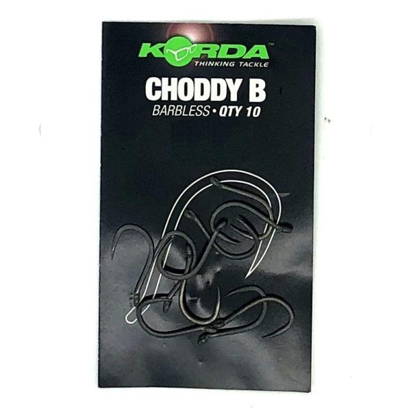 Korda Choddy B 10 Oog, Weerhaakloze Haak 10 stuks