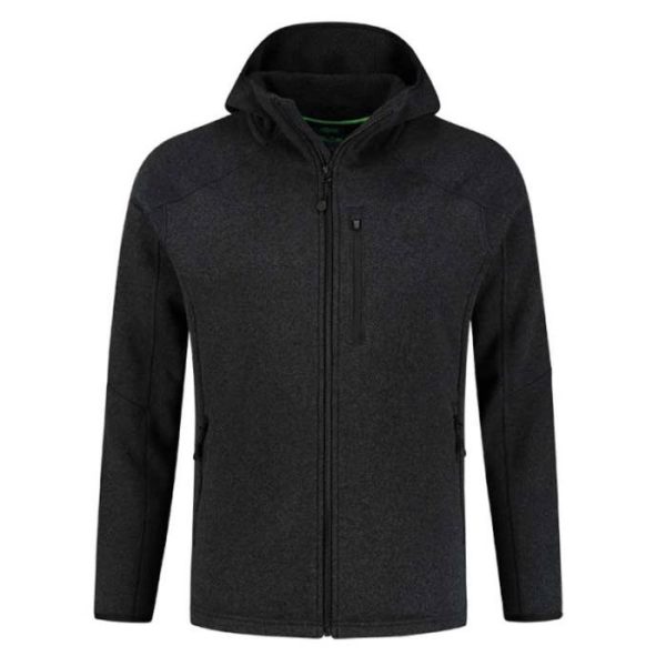 Korda - Kore Polar Fleece Jacket Charcoal - Tussenjas - L - Lentekleding, Herfstkleding - Jas
