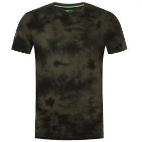 Korda Tie Dye Donker Olijfgroen T-shirt M