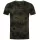 Korda Tie Dye Donker Olijfgroen T-shirt XL