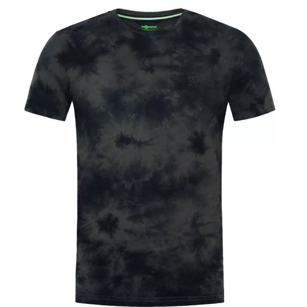 Korda Tie Dye Slate Grijze T-shirt S