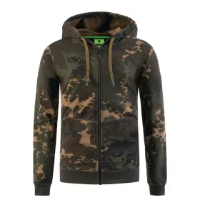 Korda Dark Kamo Hoodie met Ritssluiting L