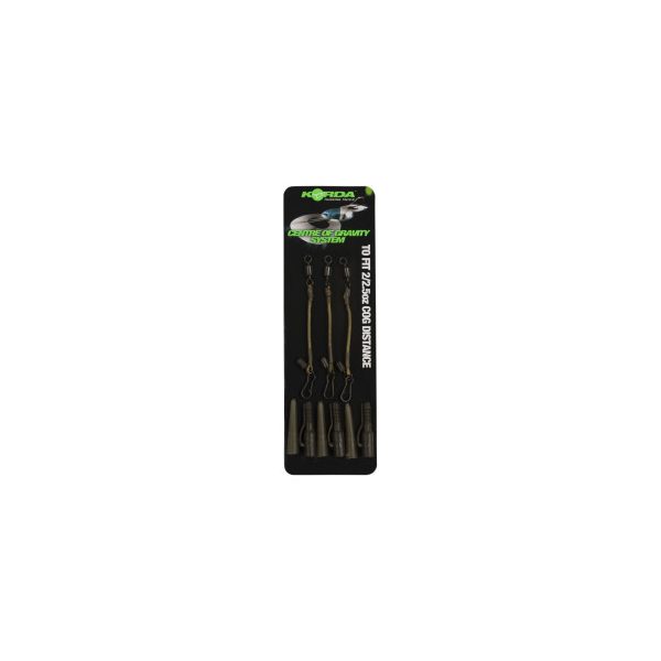 Korda COG Booms Flat Lead 2oz, 2.5oz - loodclip
