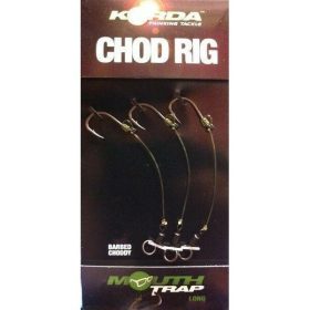   Korda Chod Rig Long Barbed Size 4 - voorgebonden boilie CHOD haakonderlijn