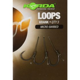   Korda Loop Rigs Size 8 Krank 18lb - voorgeknoopte karperonderlijn