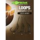 Korda Loop Rigs Size 6 DF Wide Gape X 18lb - voorgeknoopte karperonderlijn