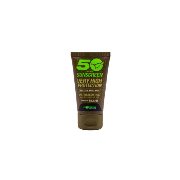 Korda Sun Screen SPF50 Geurvrije Zonnebrandcrème 50ml
