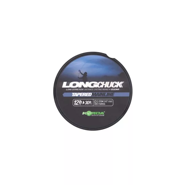 Korda LongChuck Transparant 0,30-0,47mm 300m Monofil Hoofdlijn