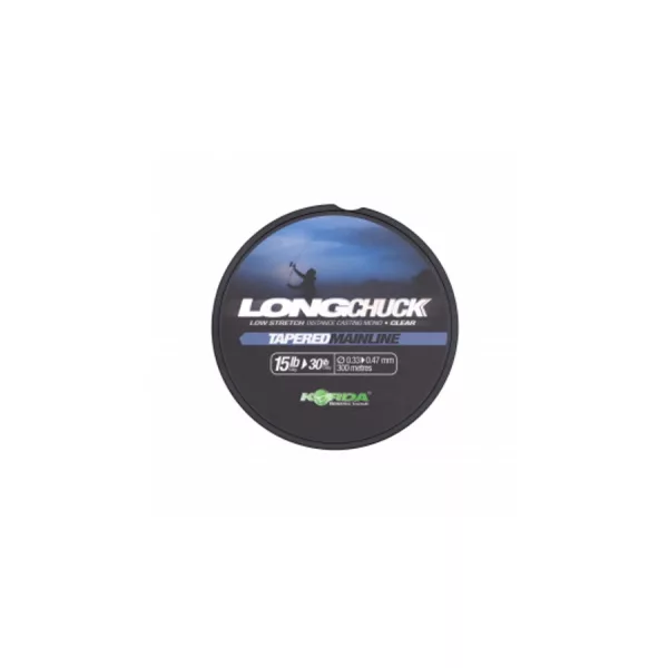 Korda LongChuck Transparant 0,33-0,47mm 300m Monofil Hoofdlijn