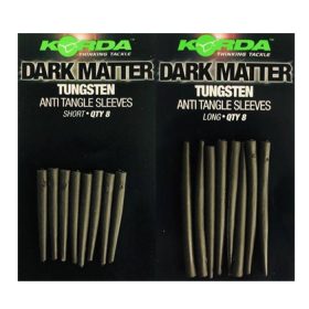   Korda Dark Matter Tungsten Anti Tangle Sleeve Long - anti-tangle sleeve